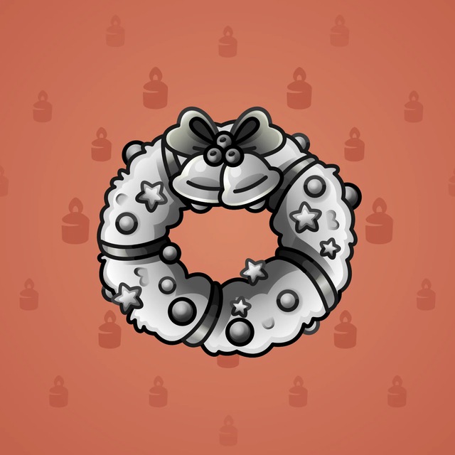 NFT-подарок Winter Wreath Old Movie