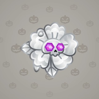 Skull Flower #16074