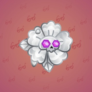 Skull Flower #4644
