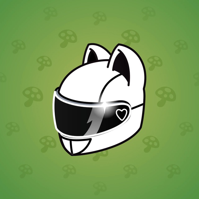 NFT-подарок Neko Helmet Whiteout
