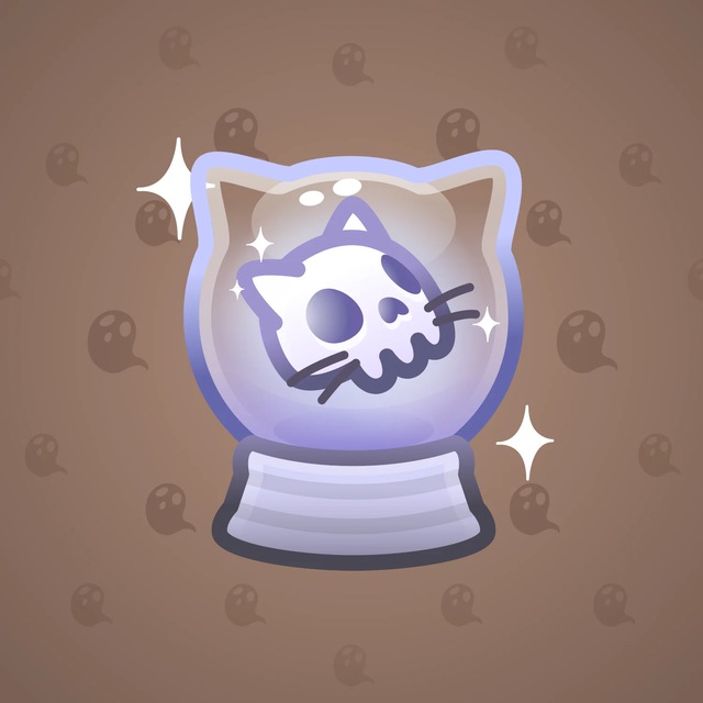 NFT-подарок Crystal Ball Poor Kitty