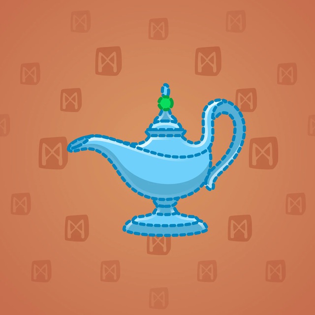 NFT-подарок Genie Lamp Blueprint