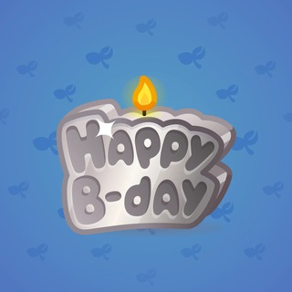 B-Day Candle #133584