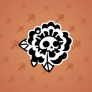 Skull Flower #7887