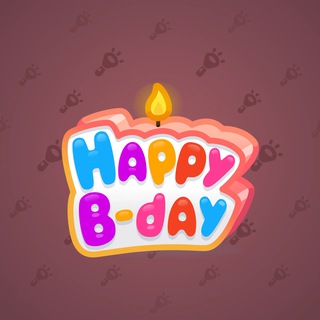 B-Day Candle #67272