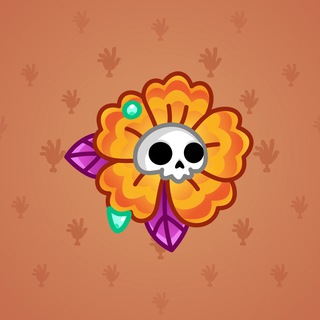 Skull Flower #19152