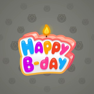 B-Day Candle #5230