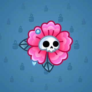 Skull Flower #17689