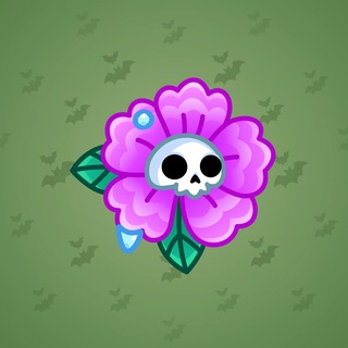 Skull Flower #11570