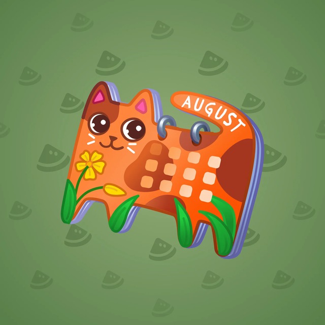 NFT-подарок Desk Calendar Cat Seasons