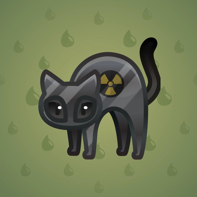 NFT-подарок Scared Cat Cat Nukem