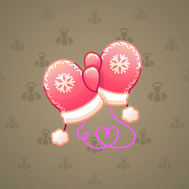 NFT-подарок Snow Mittens Anemone