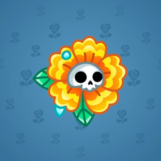 Skull Flower #9822