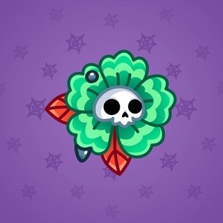 Skull Flower #3608