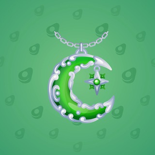 Moon Pendant #8487