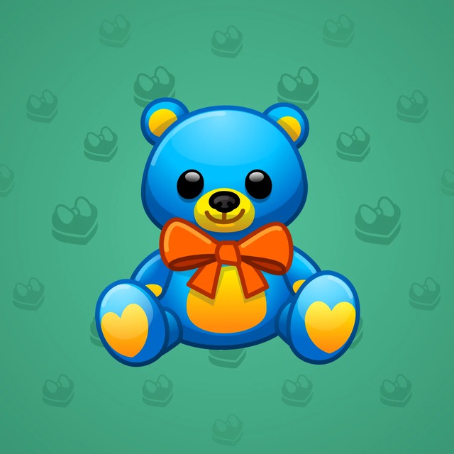 NFT-подарок Toy Bear Blue Dandy