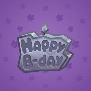 B-Day Candle #21520