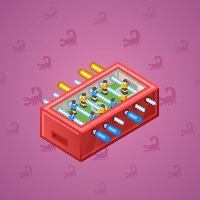 NFT-подарок Artisan Brick Foosball