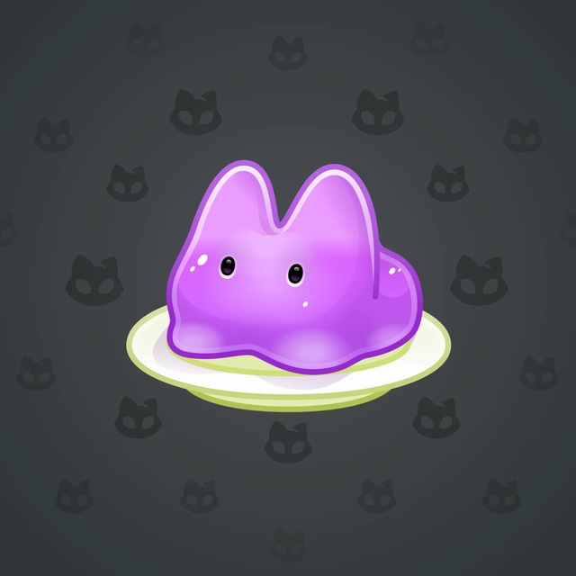 NFT-подарок Jelly Bunny Violet Swirl