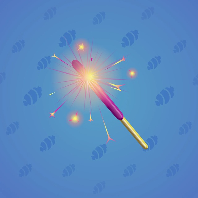 NFT-подарок Party Sparkler Pink Pocky