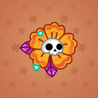 Skull Flower #20639