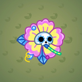 Skull Flower #2462