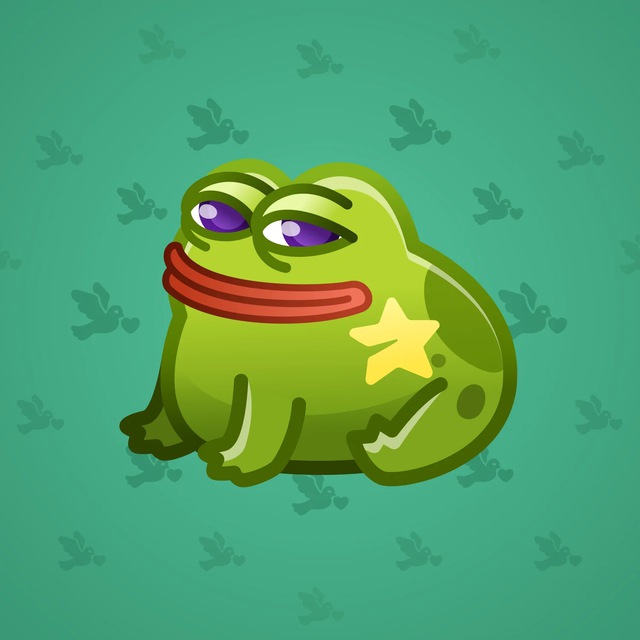 NFT-подарок Kissed Frog Happy Pepe