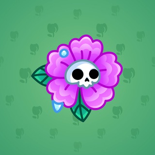 Skull Flower #2550