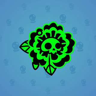 Skull Flower #11639