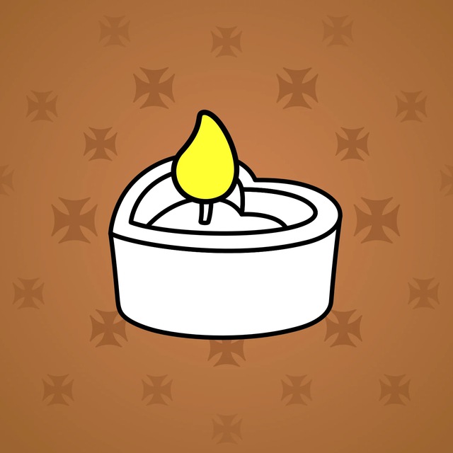 NFT-подарок Love Candle White Wax