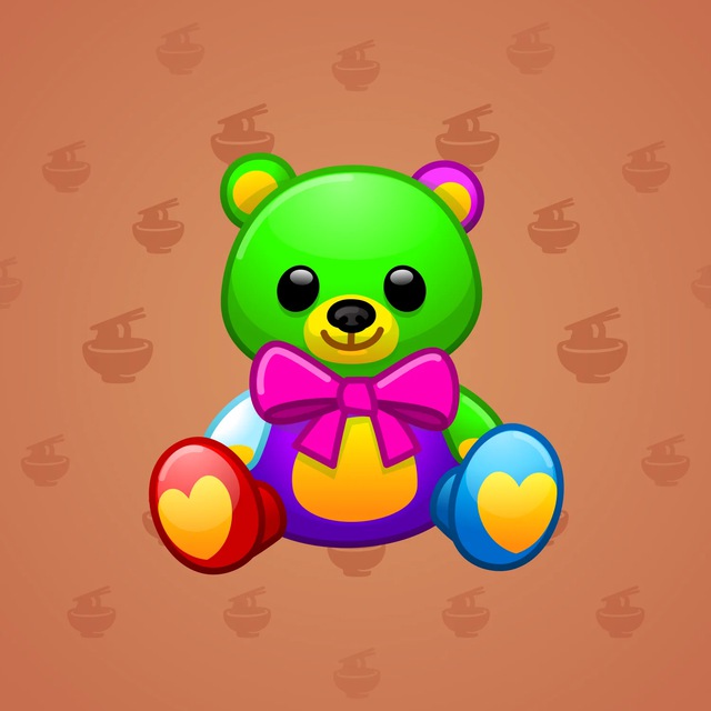 NFT-подарок Toy Bear Circus Bear