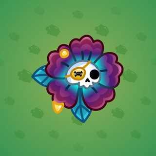 Skull Flower #2965