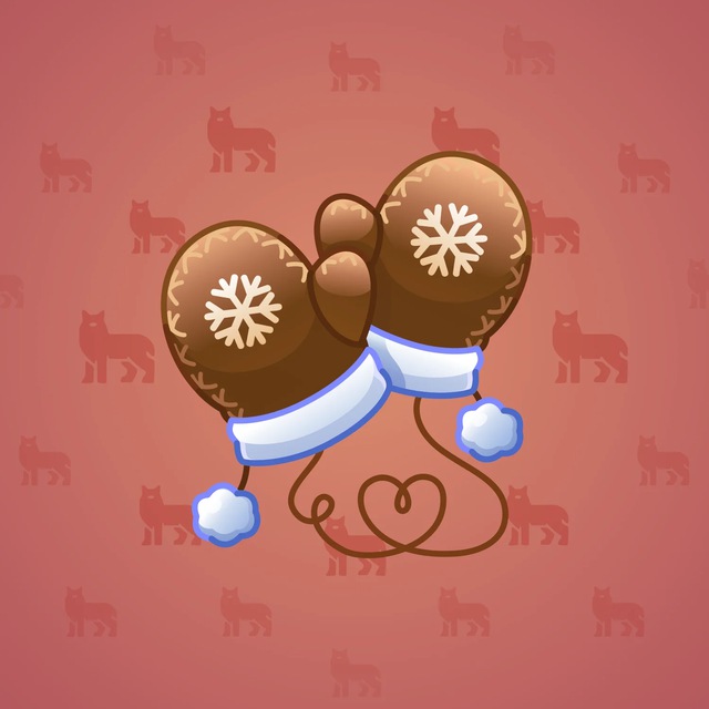 NFT-подарок Snow Mittens Mocha
