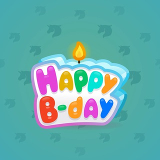 B-Day Candle #71025