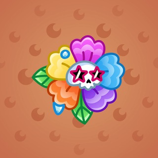 Skull Flower #11507