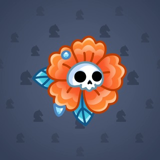 Skull Flower #10126