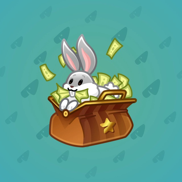 NFT-подарок Spring Basket Cash Bunny