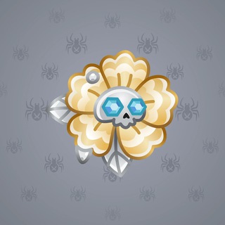 Skull Flower #11738