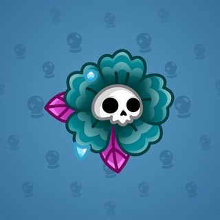 Skull Flower #9804