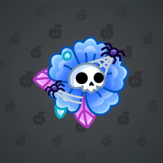 Skull Flower #16868