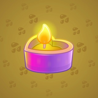 Love Candle #7159