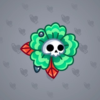 Skull Flower #11180