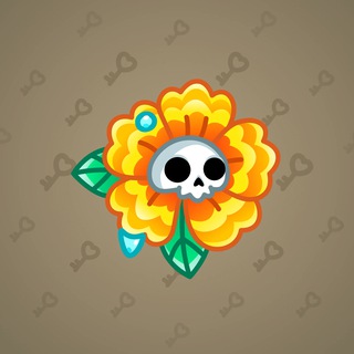 Skull Flower #16468
