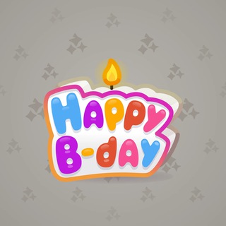 B-Day Candle #44055