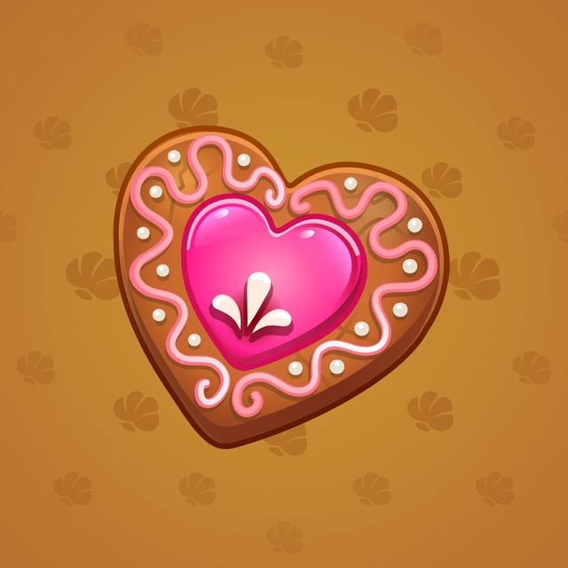 NFT-подарок Cookie Heart Pink Yogurt