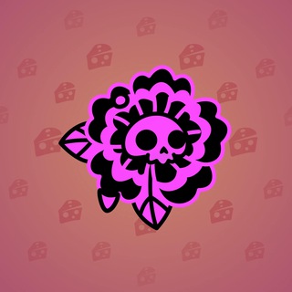 Skull Flower #8672