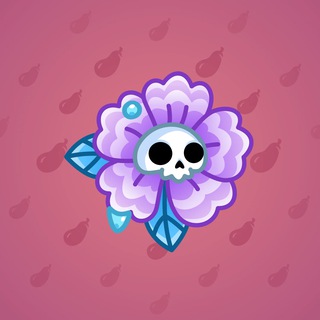 Skull Flower #9068
