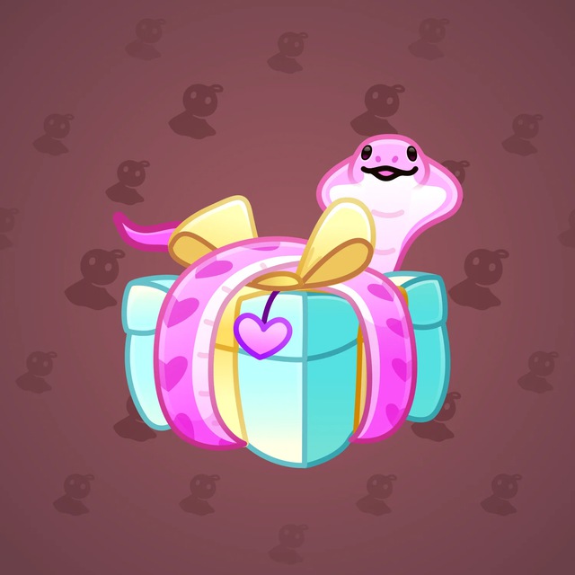 NFT-подарок Snake Box Pink Boa