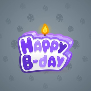 B-Day Candle #25624