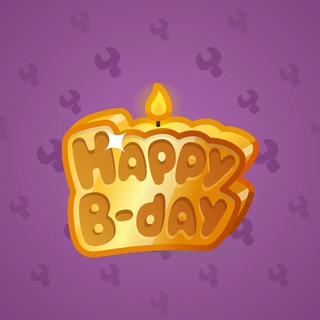 B-Day Candle #245759